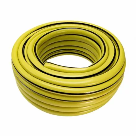 Locsolótömlő prémium 3/4" 25m csavarodás m. 4 rétegű