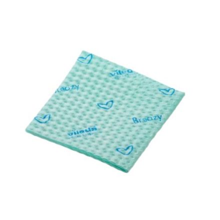 VILEDA Breazy törlőkendő, zöld (25db/csomag)