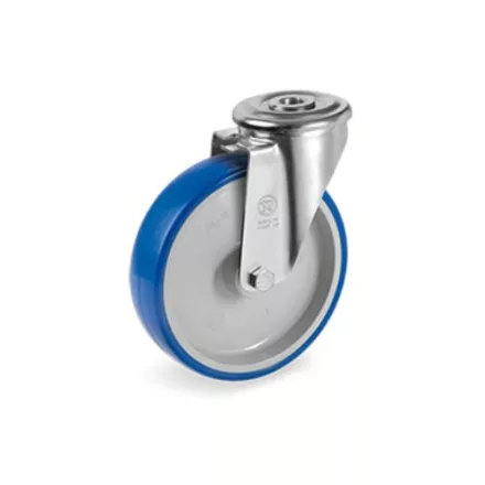 Poliuretán hátfuratos kerék 150mm 85Sh (61)