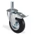 Gumi Csapos fékes kerék 100mm (53) KA