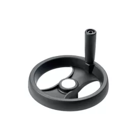 Kétküllős kézikerék hajtókarral 80mm
