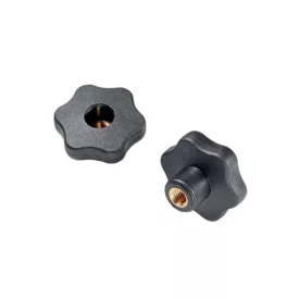 Marokcsavar csillag alak, átmenő furat anya 30mm M05x18