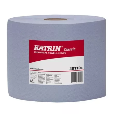 Katrin kéztörlő papír, Classic L2 Blue, 2db