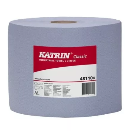Katrin kéztörlő papír, Classic L2 Blue, 2db