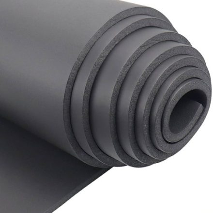 EPDM habszivacs gumilemez 1mm /1,0m