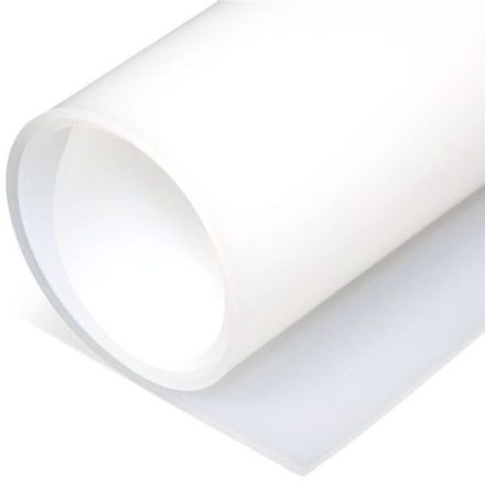 Átlátszó szilikon gumilemez 1,5mm/1,0m