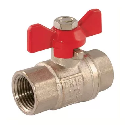 Golyóscsap BB 1/2" Pillangó kar