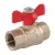 Golyóscsap BB 1/2" Pillangó kar