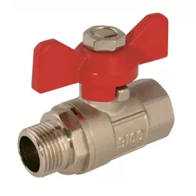 Golyóscsap KB 1/4" Pillangó kar
