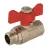 Golyóscsap KB 1/2" Pillangó kar