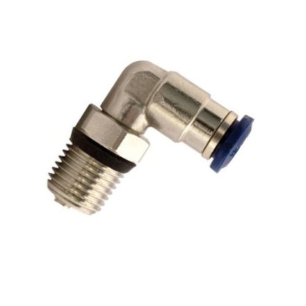 Push-In L-idom KM G1/8" 8mm Műanyag-réz