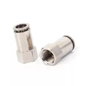 Push-In egyenes csatlakozó BM G1/8" 4mm Réz
