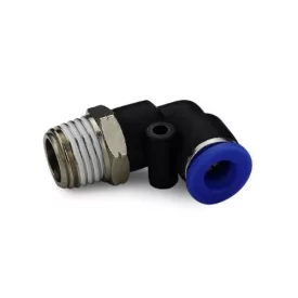 Push-In L-idom KM G1/4" 4mm Műanyag