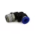 Push-In L-idom KM G1/4" 8mm Műanyag