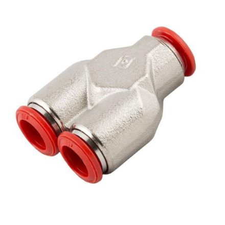 Push-In Y-idom toldó műanyag-réz 8mm