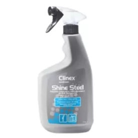   CLINEX Shine Steel rozsdamentes fémfelület tisztító és ápolószer 650 ml