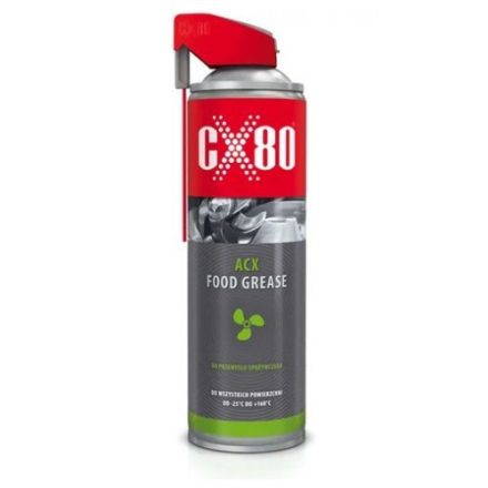 CX-80 Élelmiszeripari zsírspray szórófejjel, NSF H1, 500 ml