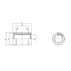 KB16UU lineáris csapágy NIPPON BEARING