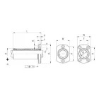 LMH10LUU lineáris csapágy SAMICK