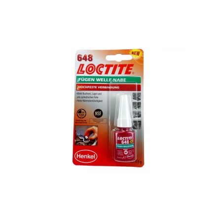 Loctite 648 Persely- és csapágyrögzítő, 5 ml
