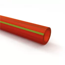 PVC átlátszó tömlő Piros